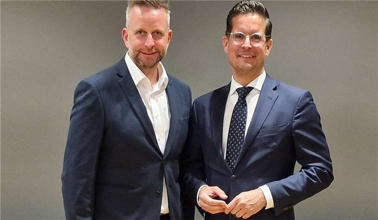 Marko Boos (l.) und Christian Altmaier. Foto: Archiv AWI  