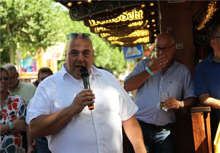 Marktmeister seit 24 Jahren, Willi Willig.