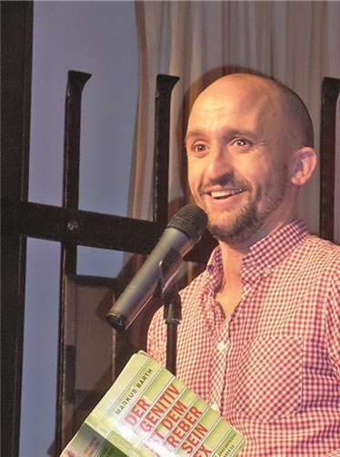 Markus Barth bringt die Leute mit seinem intelligenten Humor zum Lachen.Privat