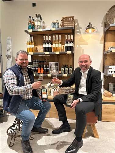 Markus Bell und Guido Mombauer.  Foto: privat
