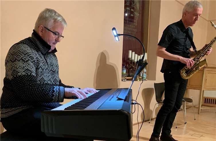 Markus Burger und Jan von Klewitz.  Foto: privat