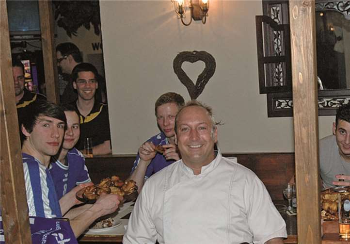 Markus Dorittke freute sich über den Appetit der Wettesser. BL