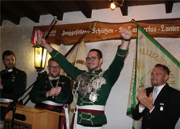 Markus Fabritius geht als 83. Majestät in die Geschichte der Gesellschaft ein.