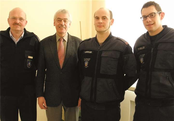 Markus Janßen, Michael Syré, Marc Metzler und Marcel Holler (v.l.). PS