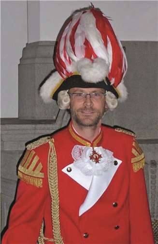 Markus Mollberg gibt beim Musikzug des Stadtsoldatencorps jetzt den Takt an. privat