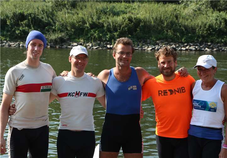 Markus Müller, Michael Ehrle, Thorsten Jonischkeit, Stefan Verhoeven und Barbara Jonischkeit (v.l.) fomrten das Quintett.Foto: privat