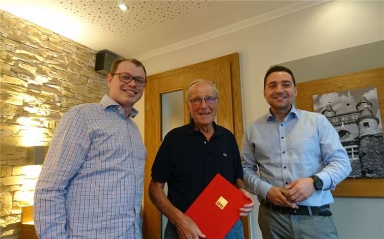 Markus Müller, Wilfried Gerdes und Benedikt Oster (v. l. n. r.).privat