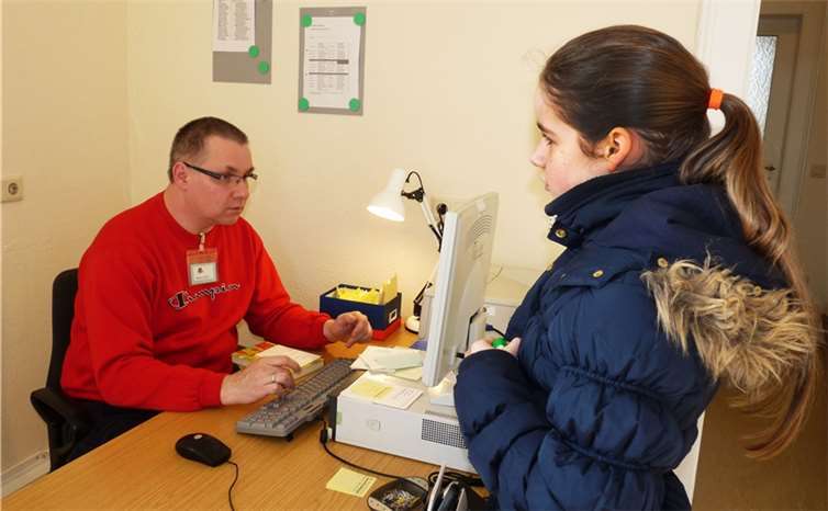 Markus Strahl am Computer.