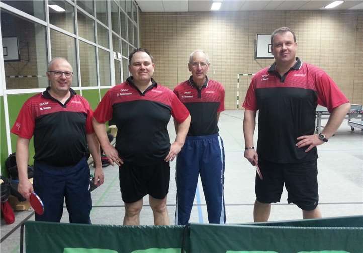 Markus Surges, Stephan Radermacher, Herbert Bauerfeind und Peter Reuter (v.l.).  privat