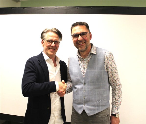 Markus Zednik (links) tritt als 1. Vorsitzender die Nachfolge von Volker Danko (rechts) an.