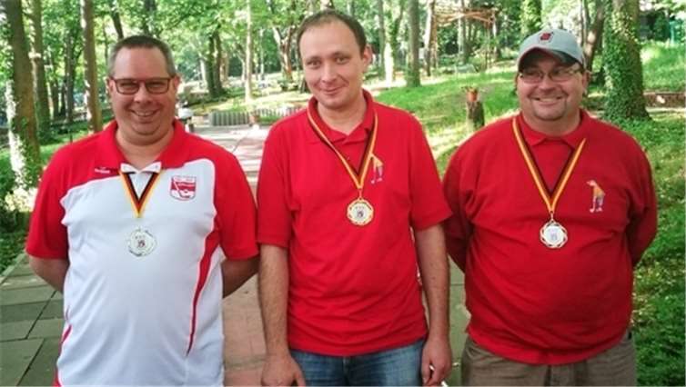 Markus Zender, Bad Bodendorf, Oliver Pieper und Markus Brand, beide Traben-Trarbach (v.l.).  privat