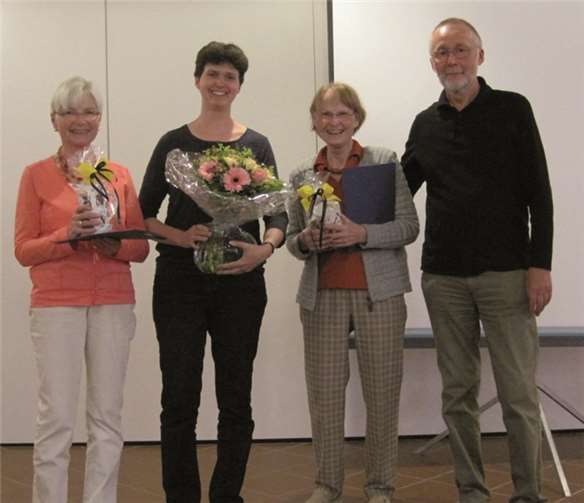 Marlies Härms, Mascha Korn, Heidrun Gärtner und Karl-Heinz Carle.privat