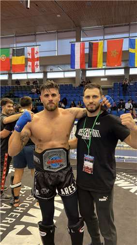 Marlon Reinhardt: Comeback mit Weltmeistertitel. Foto: privat