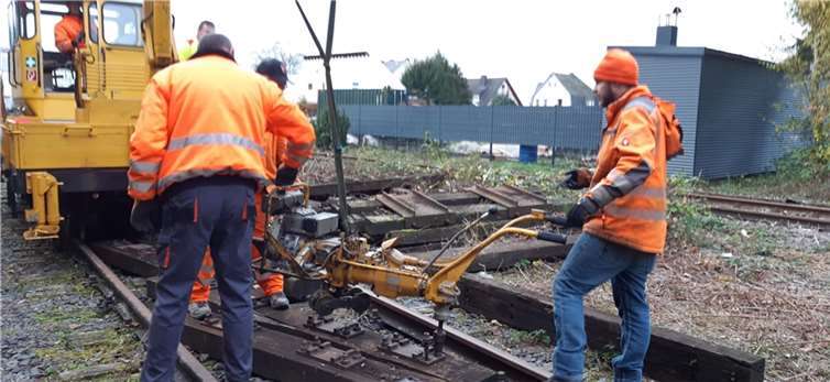 Marode Schwellen wurden nun ausgetauscht.  Foto: privat