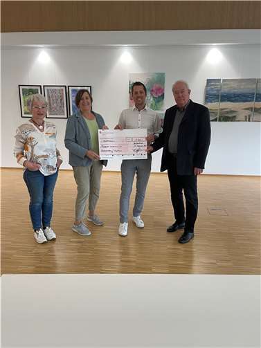 Martha Barduhn, Dr. Brigitte Kuchta, Florian Greven, Jens Biesterfeldt (v.l.).  Foto: privat