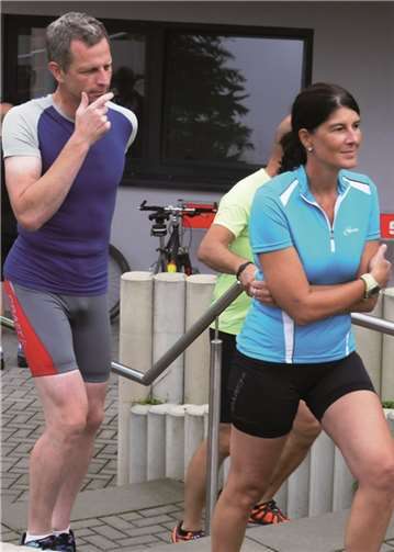 Martin Blum und Heike Büdenbender (v.l.).LT Puderbach