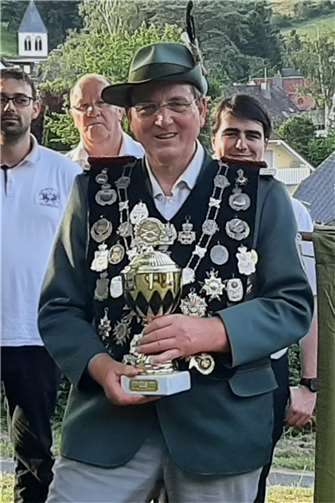 Martin Braun ist Schützenkönig. Foto: privat