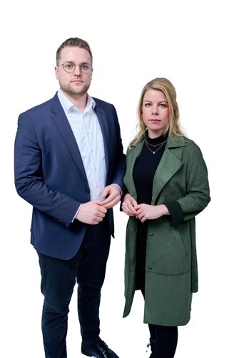 Martin Diedenhofen, Bundestagsabgeordneter, und Lana Horstmann, Landtagsabgeordnete.  Foto: Martin Schmitz