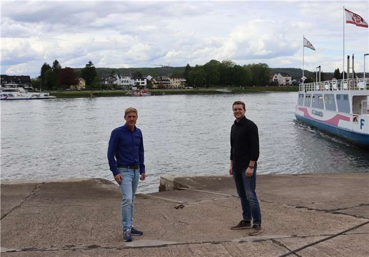 Martin Diedenhofen (re.) und Christoph Schmitt.Foto: privat