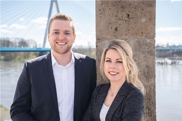 Martin Diedenhofen und Lana Horstmann. Foto: Martin Schmitz