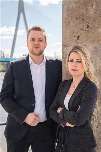 Martin Diedenhofen und Lana Horstmann  Foto: Martin Schmitz