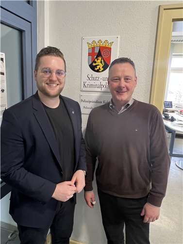 Martin Diedenhofen und Thorsten Runkel im Gespräch  Foto: privat