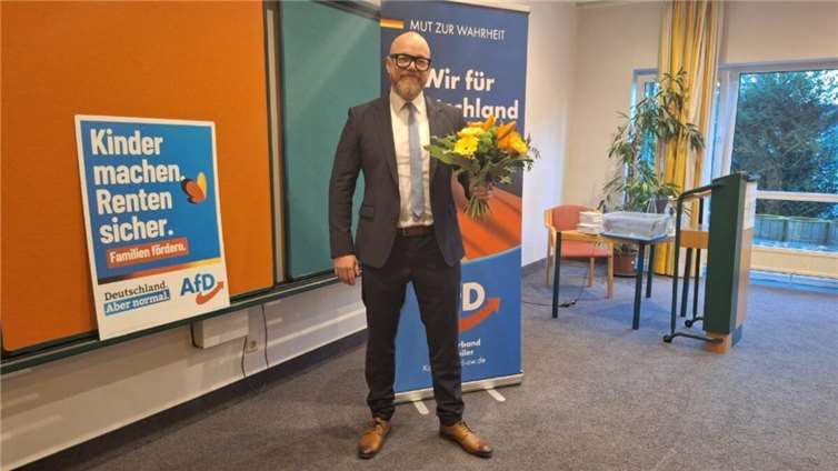 Martin Kallweitt wurde zum Direktkandidaten der AfD zur Bundestagwahl 2025 im Wahlkreis 197 gewählt.  Foto: privat