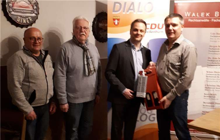 Martin Meyen, Gerd Heim, Christian Diether und Werner Schumacher (v. li.).Foto: privat