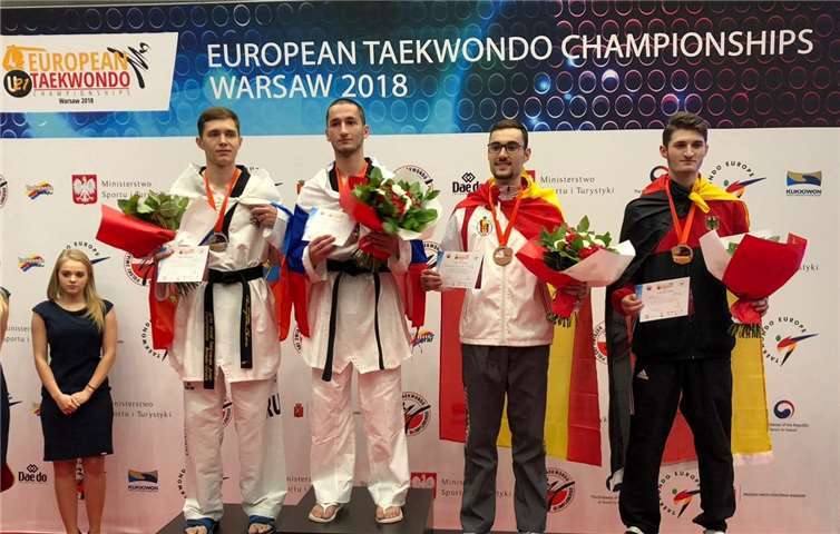 Martin Stach gewann in Polen Bronze.privat