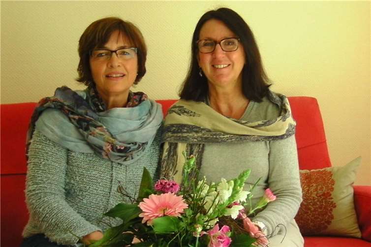 Martina Steffens und Cornelia Klein-Orth von der Palliativstation bieten Hilfe für trauernde Angehörige an.privat