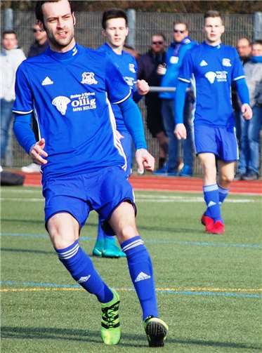 Marvin Rech brachte die SG Elztal mit 1:0 in Führung.