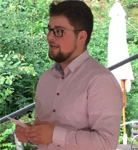 Mathias Flügel ist Direktkandidat für die Landtagswahl.