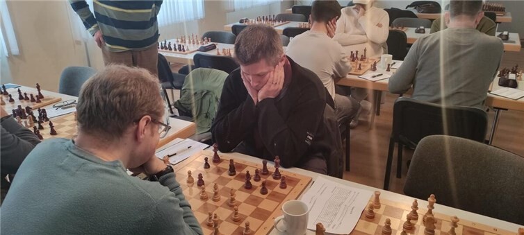 Mathias Koslowski sichert remis.  Foto: privat