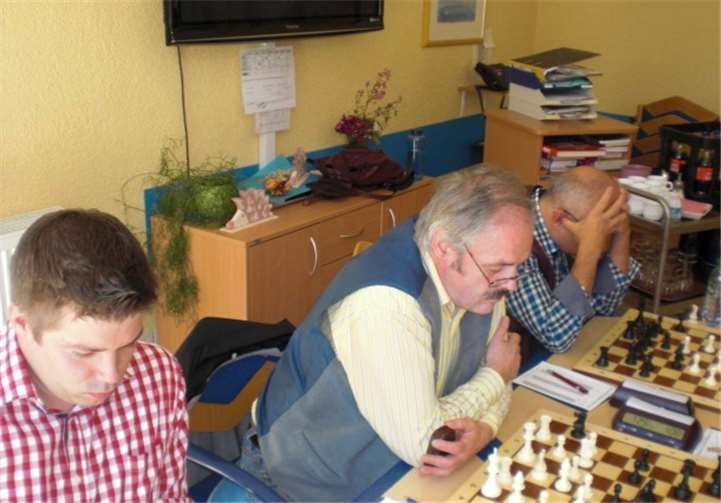 Mathias Koslowski und Alfons Hilger spielten remis.Foto: privat