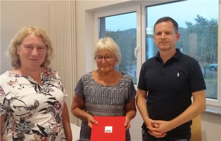 Mathilde Seul wurde für ihre 40-jährige Mitgliedschaft geehrt. Foto: privat