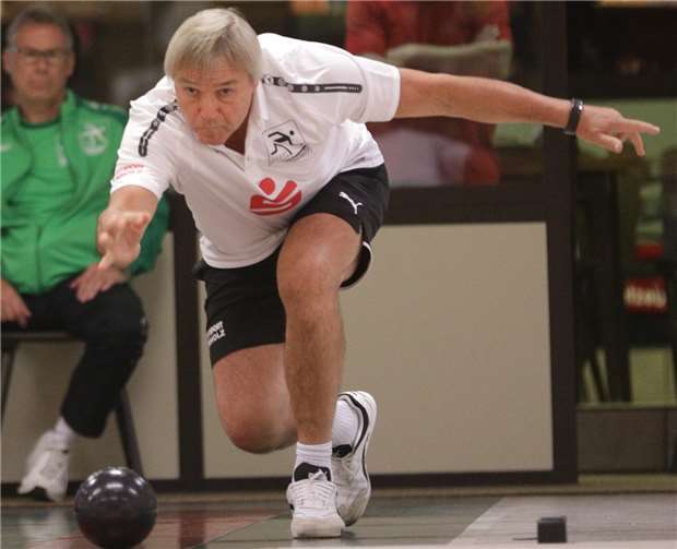 Matthias Schneider konnte seinen Gegenspieler überspielen. Privat