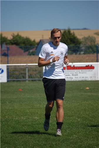 Matthias Thelen sorgte mit seinem Führungstreffer dafür, dass es beim Pokalspiel entspannt zuging.