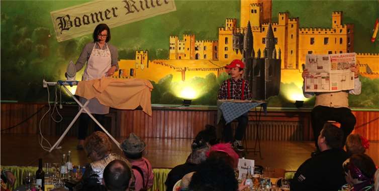 Matthias Wabnitz gab zusammen mit seinen Eltern Anja Höfer und Andreas Wabnitz seine Premiere als Nachwuchsredner.