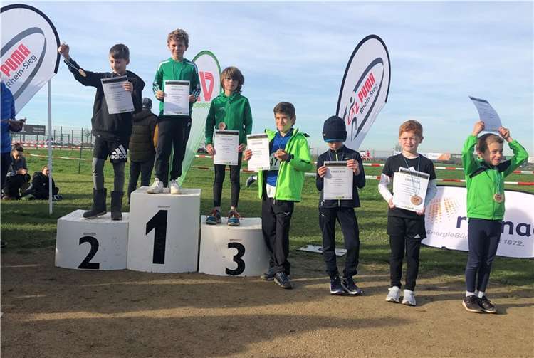 Maurits Redemann, der Sieger beim Crosslauf in Neunkirchen. Quellen: TV Rheinbach
