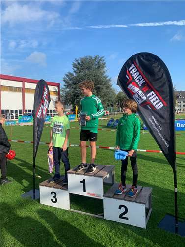 Mauritz Redemann, der Sieger beim Talentcross in Leverkusen.  Foto: privat