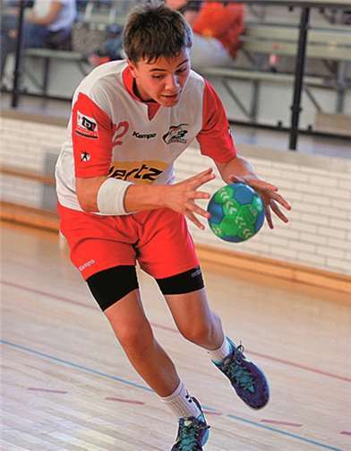 Max Bauch erzielte acht Tore über Außen. Privat