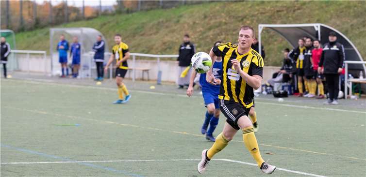 Max Eisenhut kam immer wieder gefährlich vor das Tor des Gegners, ein Treffer blieb ihm jedoch verwehrt.