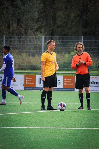 Max Eisenhut und der SC Sinzig unterlagen 1:3 in Heimersheim. Foto: Pascal Horey