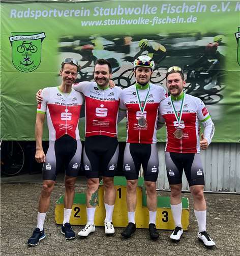 Max Gerhards, Tobias Lingen, Kai Rendschmidt, Rene Bethke. Foto: privat