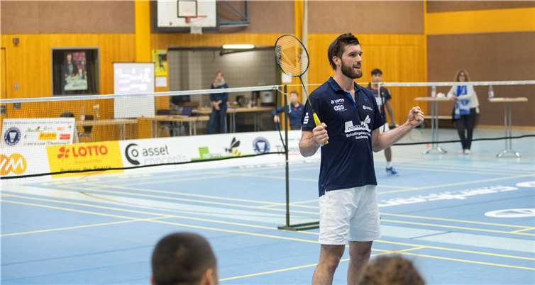 Max Stage in Siegerpose. Vielleicht kann er auch am Wochenende so jubeln?Foto: Anka Floßdorf