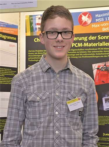 Maximilian Albers: Landessieg Chemie (Max-von-Laue-Gymnasium)