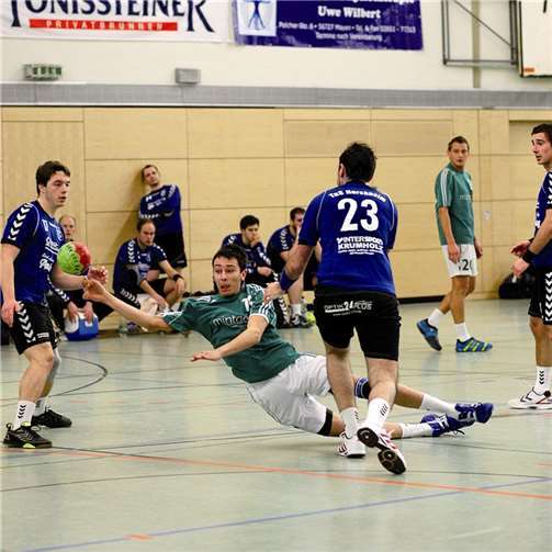 Maximilian Müller beißt sich durch. Anke Bous