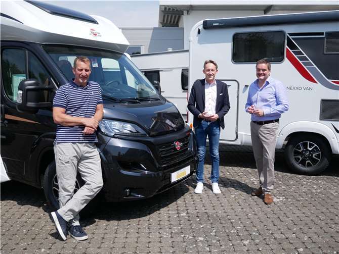 Maximilian Mumm, Bürgermeister der Verbandsgemeinde Maifeld, Marc Ruland, Generalsekretär der SPD Rheinland-Pfalz und Geschäftsführer Dirk Fohr.  Foto: privat