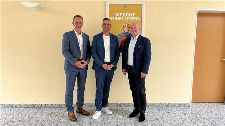 Maximilian Mumm, Marko Boos und CEO Dany Schmidt.  Foto: privat