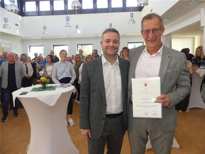 Maximilian Mumm startet für die kommenden acht Jahre in seine dritte Amtszeit als Bürgermeister.